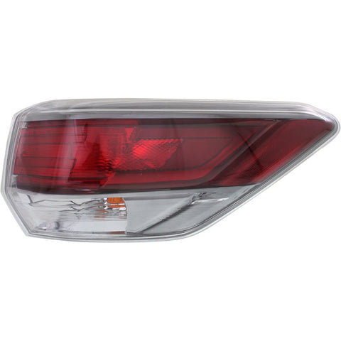 Tail Light For 2014-2017 Toyota Highlander LE RH Outer Body Mounted