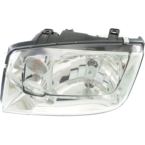Headlight For 99 2000 2001 2002 Volkswagen Jetta Left With Bulb