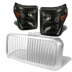 11+SUPERDUTY SMOKED HEADLIGHT+AMBE