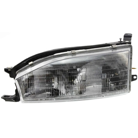Headlight For 92 93 94 Toyota Camry 92 Camry DLX USA Built Left With Bulb
