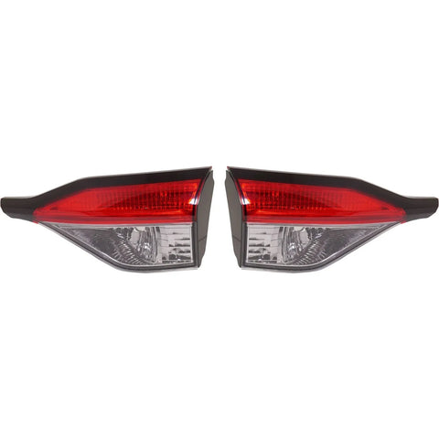 Tail Light Set For 2020-2021 Toyota Corolla Driver Passenger Inner Halogen