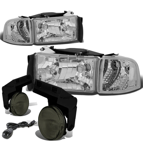 CHROME HEADLIGHT+CLEA