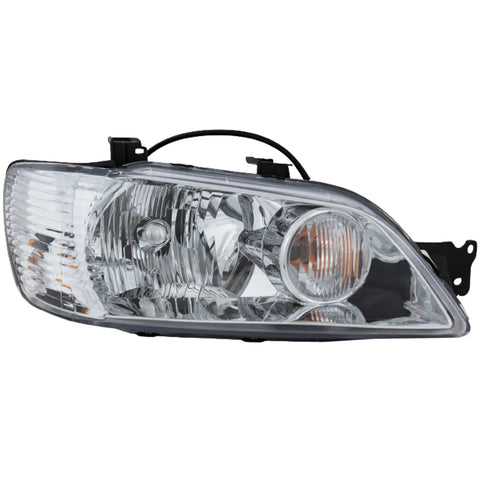 Headlight For 2002-2003 Mitsubishi Lancer Right Clear Lens With Bulb
