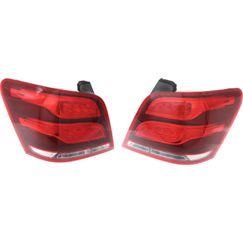 Tail Light For 2013-2015 Mercedes-Benz GLK250 Set of 2 Driver and Passenger Side