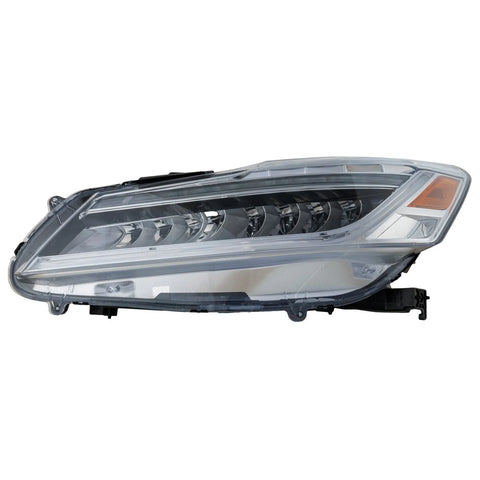 Headlight For 2016-2017 Honda Accord Driver Side With bulbs LED Sedan