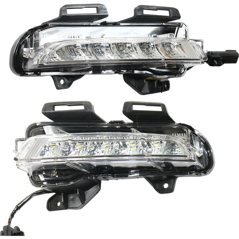 Driving Light For 2015 Chevrolet Cruze Set of 2 Driver and Passenger Side CAPA