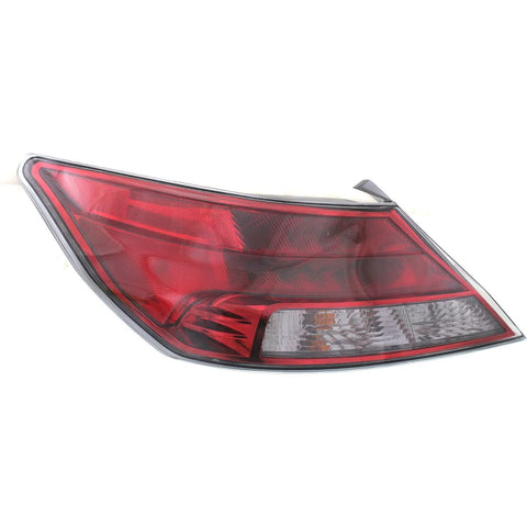 Halogen Tail Light For 2012-2014 Acura TL Left Clear & Red Lens w/ Bulb(s)