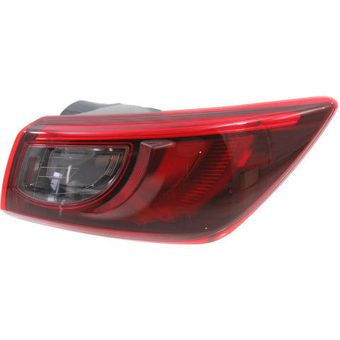 LED Tail Light For 2016-2018 Mazda CX-3 Passenger Side Outer