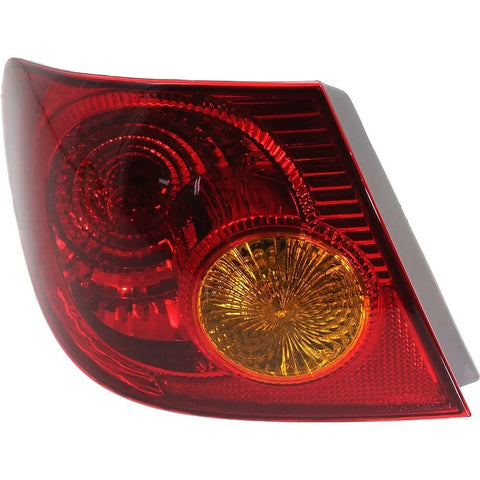 Tail Light for 2003-2004 Toyota Corolla Driver Side