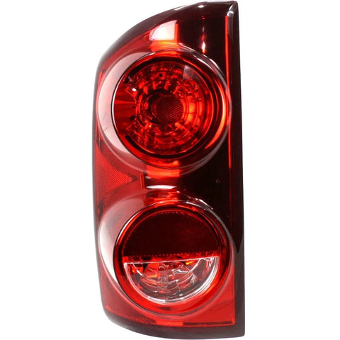 Halogen Tail Light For 2007-2008 Dodge Ram 1500 Left Clear/Red Lens w/Bulbs CAPA