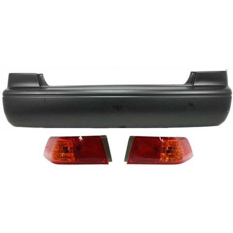 Bumper Cover Kit For 2000-2001 Toyota Camry 3pc