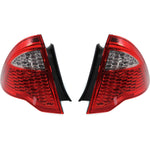 Set of 2 Tail Light For 10-2012 Ford Fusion S Sedan LH & RH CAPA