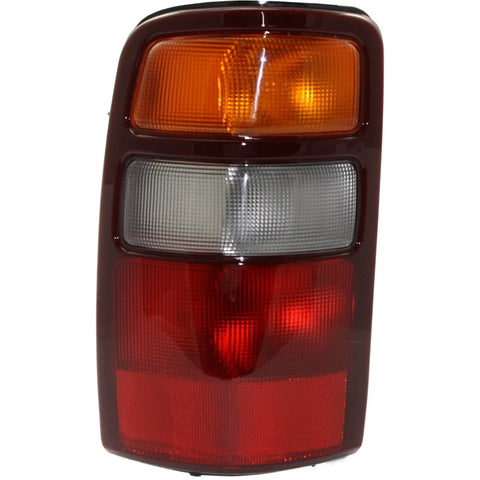 Halogen Tail Light For 2000-2003 Chevy Tahoe Left Amber/Clear/Red Lens w/ Bulbs