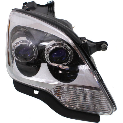 Headlight For 2007-2008 GMC Acadia SLE SLT Models Right Blue Projector With Bulb
