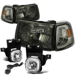SMOKED HEADLIGHT+AMBE