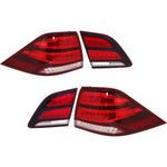 Tail Lights For 2016-2018 GLE350 17-19 GLE43 AMG Pair Inner Outer Assy Halogen