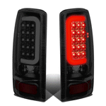 2000-2006 Yukon Suburban 1500 2500 LED C-Tube Tail Brake Light Lamp Tinted