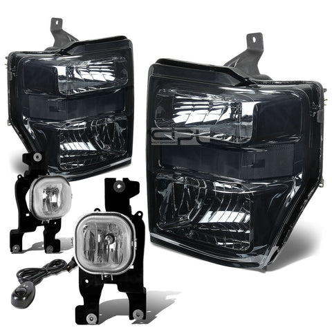 SMOKED HEADLIGHT+CLEA