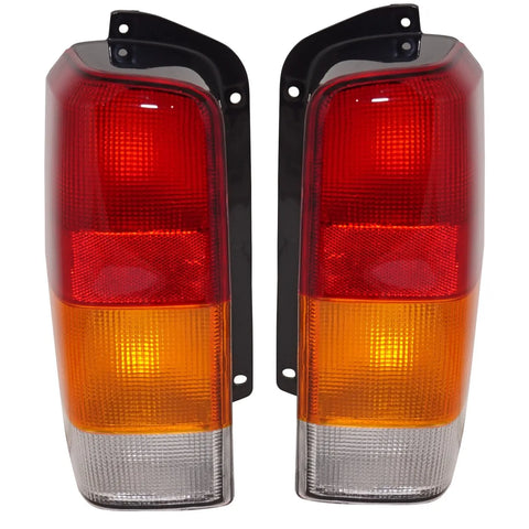 Tail Light Set For 1997-2001 Jeep Cherokee Driver and Passenger Side CAPA