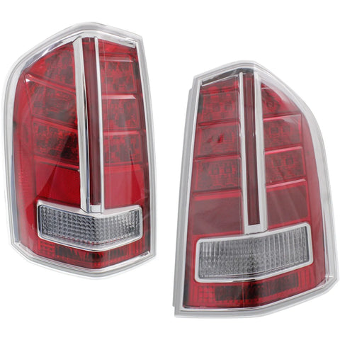 Tail Light For 2011-2012 Chrysler 300 Set of 2 Driver and Passenger Side CAPA