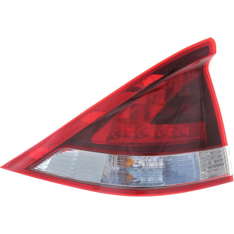 Halogen Tail Light For 2012-2014 Honda Insight Left Clear & Red Lens w/ Bulb(s)