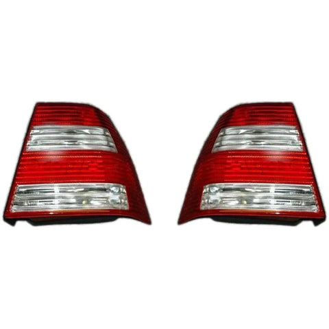 Taillights Taillamps Rear Brake Light Left & Right Pair Set for VW Jetta Sedan