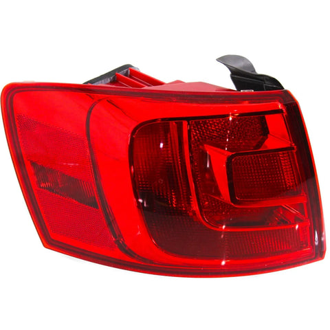 CAPA Tail Light Left Outer For Volkswagen 2011-2018 Jetta 2013-2014 Hybrid Sedan