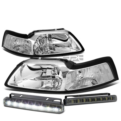 CHROME HOUSING CLEAR HEAD+CORNER+SM