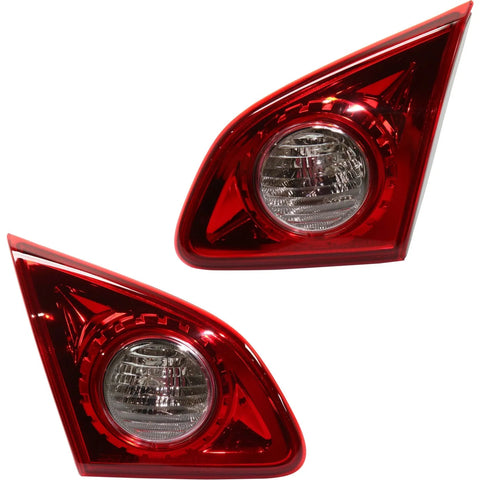 Tail Light For 2008-2013 Nissan Rogue Left and Right Inner Set of 2 CAPA