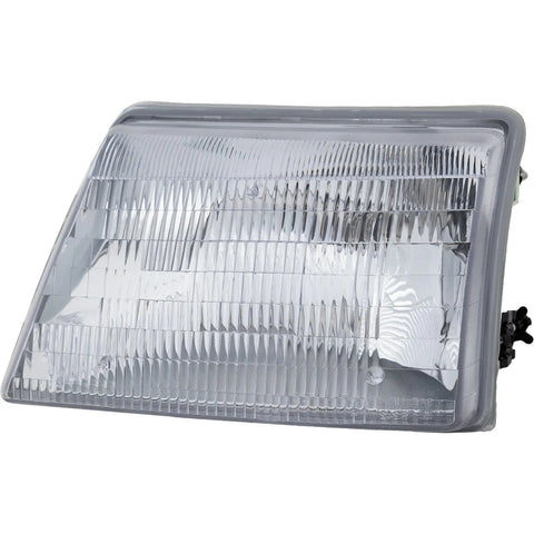 Headlight For 98 99 2000 Ford Ranger XL XLT Models Left With Bulb