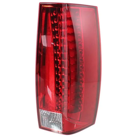 Tail Light for 2007-2013 Cadillac Escalade & Escalade ESV Right Red & Clear Lens
