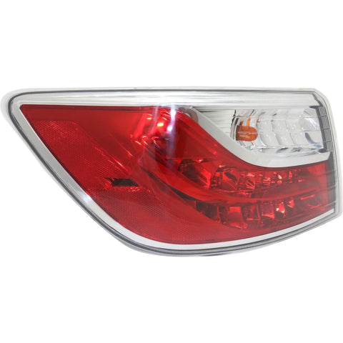 Tail Light For 2010-2012 Mazda CX-9 Driver Side Outer CAPA
