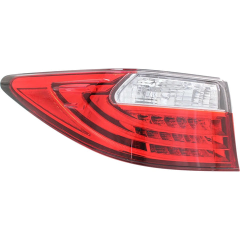 Tail Light For 2013-2015 Lexus ES350 Driver Side Outer