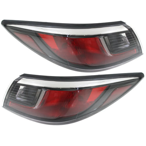 Tail Light For 2016 Scion iA Driver and Passenger Side Outer Set of 2