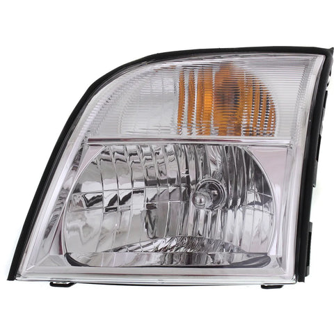 Headlight For 2006 Mercury Mountaineer Premier Luxury Convenience Left With Bulb