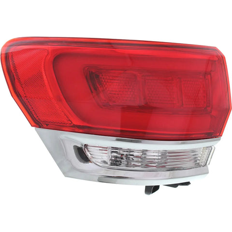 Tail Light For 14-15 Jeep Grand Cherokee Driver Side Outer Body Mounted
