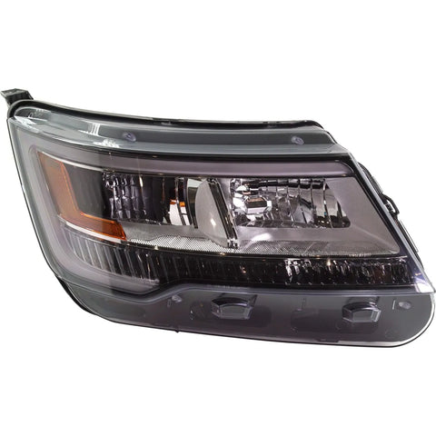 Headlight For 2016-2018 Ford Explorer Limited Platinum XLT Passenger Side CAPA