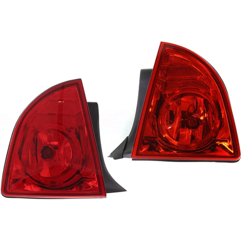 Tail Light Set Left and Right Outer For 2008-2012 Chevrolet Malibu Hybrid LS LT