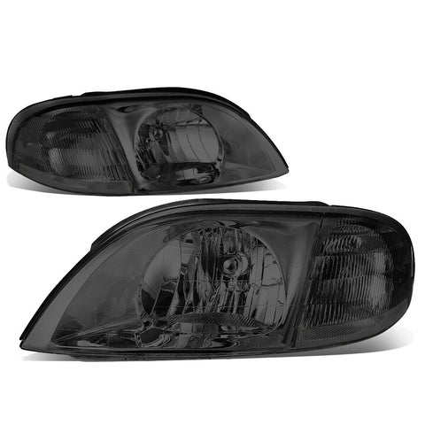 1999-2003 d Windstar Headlight Headlamp Lamps Left + Right Smoked Clear