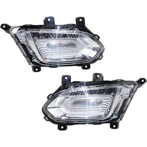 Driving Light For 2016-2017 Chevrolet Equinox Set of 2 Left and Right CAPA