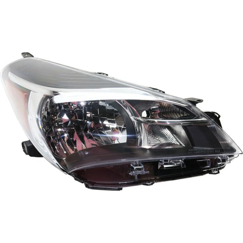 Headlight For 2015-2017 Toyota Yaris CE L LE Passenger Side CAPA