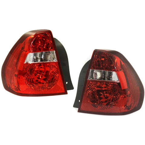 Tail Light Set Left and Right For 04-08 Chevy Malibu Sedan Includes 2008 Classic