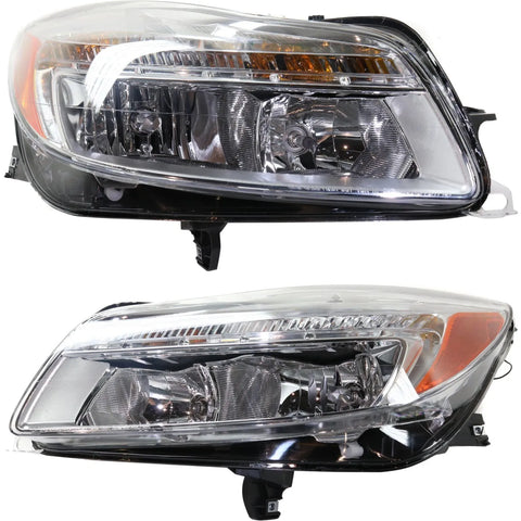 Headlight For 2011-2013 Buick Regal Pair Driver and Passenger Side CAPA