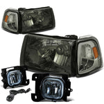 SMOKED HEADLIGHT+AMBE