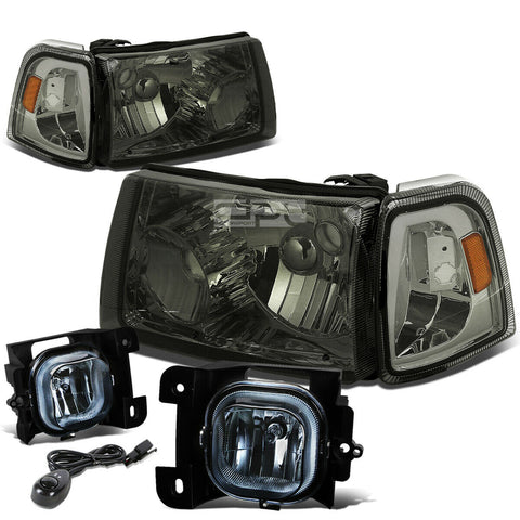 SMOKED HEADLIGHT+AMBE