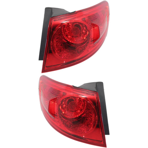 Set of 2 Tail Light For 2007-2009 Hyundai Santa Fe SE LH & RH Outer