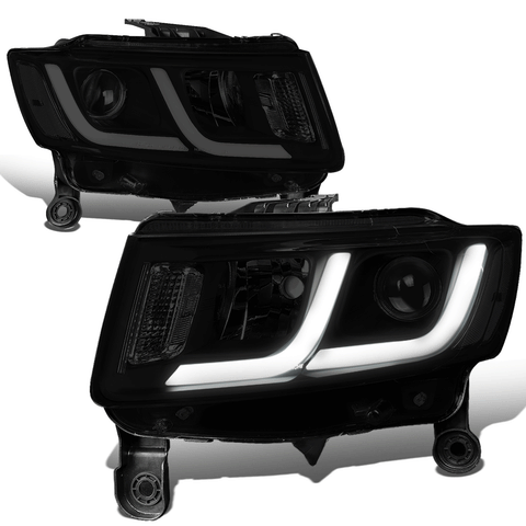 [LED DRL] 14-16 Jeep Grand Cherokee Projector Headlight/Lamp