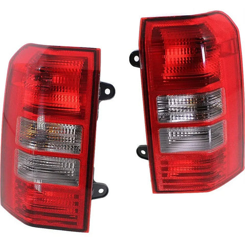 Pair Tail Light for 2007 Jeep Patriot Driver & Passenger Side Assembly