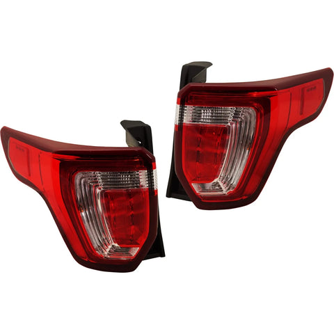 Tail Light For 2016-2017 Ford Explorer Set of 2 Driver and Passenger Side