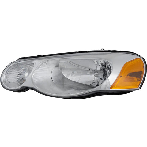 Headlight For 2004 2005 2006 Chrysler Sebring Left With Bulb